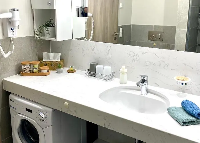 アパート Atrium Mit Panoramaterrasse Und Tiefgarage