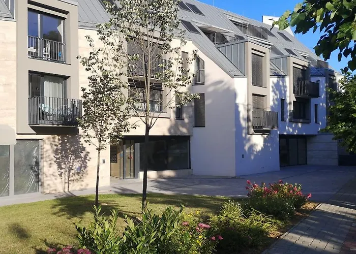 Atrium Mit Panoramaterrasse Und Tiefgarage アパート