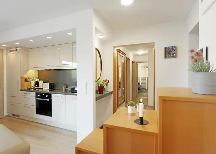 アパート Atrium Mit Panoramaterrasse Und Tiefgarage