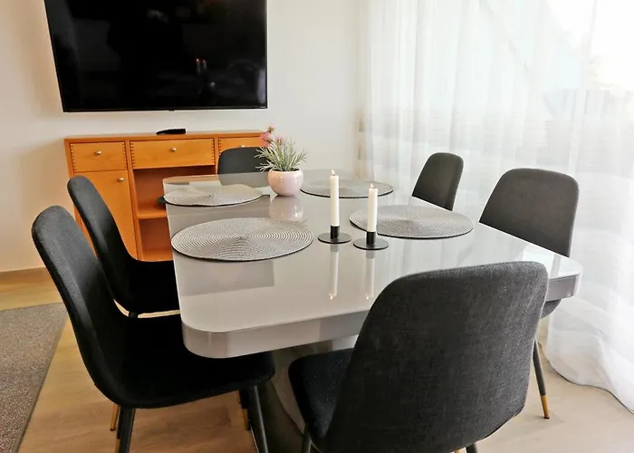 アパート Atrium Mit Panoramaterrasse Und Tiefgarage