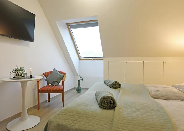 アパート Atrium Mit Panoramaterrasse Und Tiefgarage ヘーヴィーズ