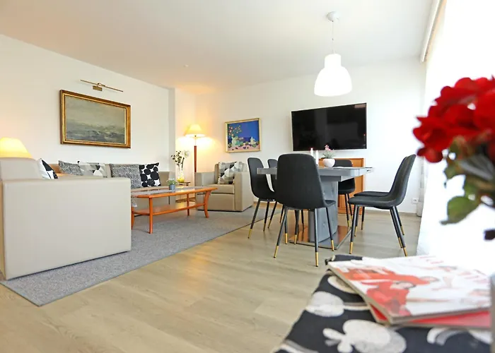 アパート Atrium Mit Panoramaterrasse Und Tiefgarage